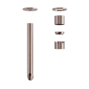 Zen SS316L Wall Basin/Bath Mixer Separate Back Plate 185mm Spout Trim Kits | Brushed Bronze gallery detail image