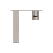 Bianca Wall Basin/Bath Mixer 187mm | Brushed Nickel gallery detail image