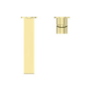 Bianca Basin/Bath Mixer Back Plate 230mm | Brushed Gold gallery detail image