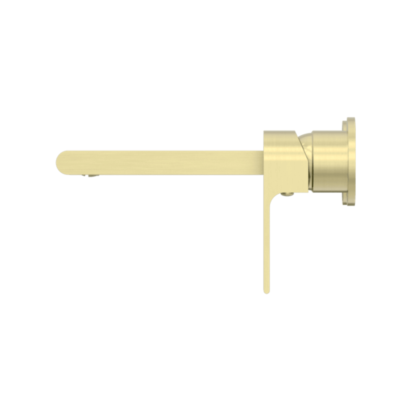 Bianca Basin/Bath Mixer Back Plate 230mm | Brushed Gold gallery detail image