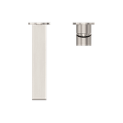 Bianca Basin/Bath Mixer Back Plate 230mm | Brushed Nickel gallery detail image