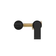 Bianca Basin/Bath Mixer Back Plate 230mm | Matte Black gallery detail image