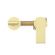 Bianca Mixer Separate Back Plate 187mm | Brushed Gold gallery detail image