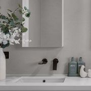 Bianca Mixer Separate Back Plate 187mm | Gun Metal gallery detail image