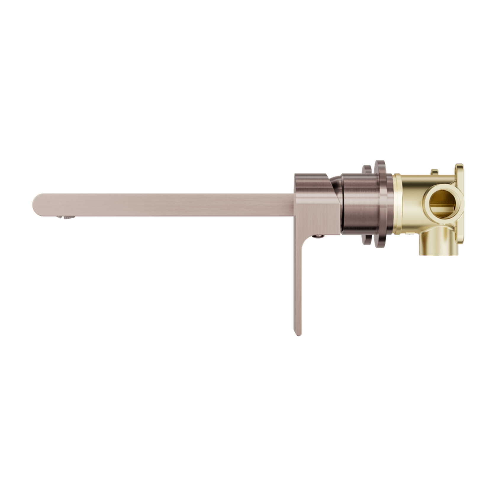 Bianca Basin/Bath Mixer Back Plate 230mm | Brushed Bronze gallery detail image