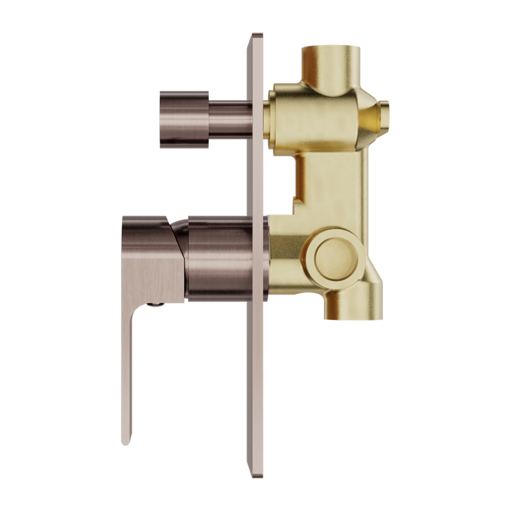 Bianca Basin/Bath Mixer 230mm | Brushed Bronze gallery detail image