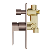 Bianca Basin/Bath Mixer 230mm | Brushed Bronze gallery detail image