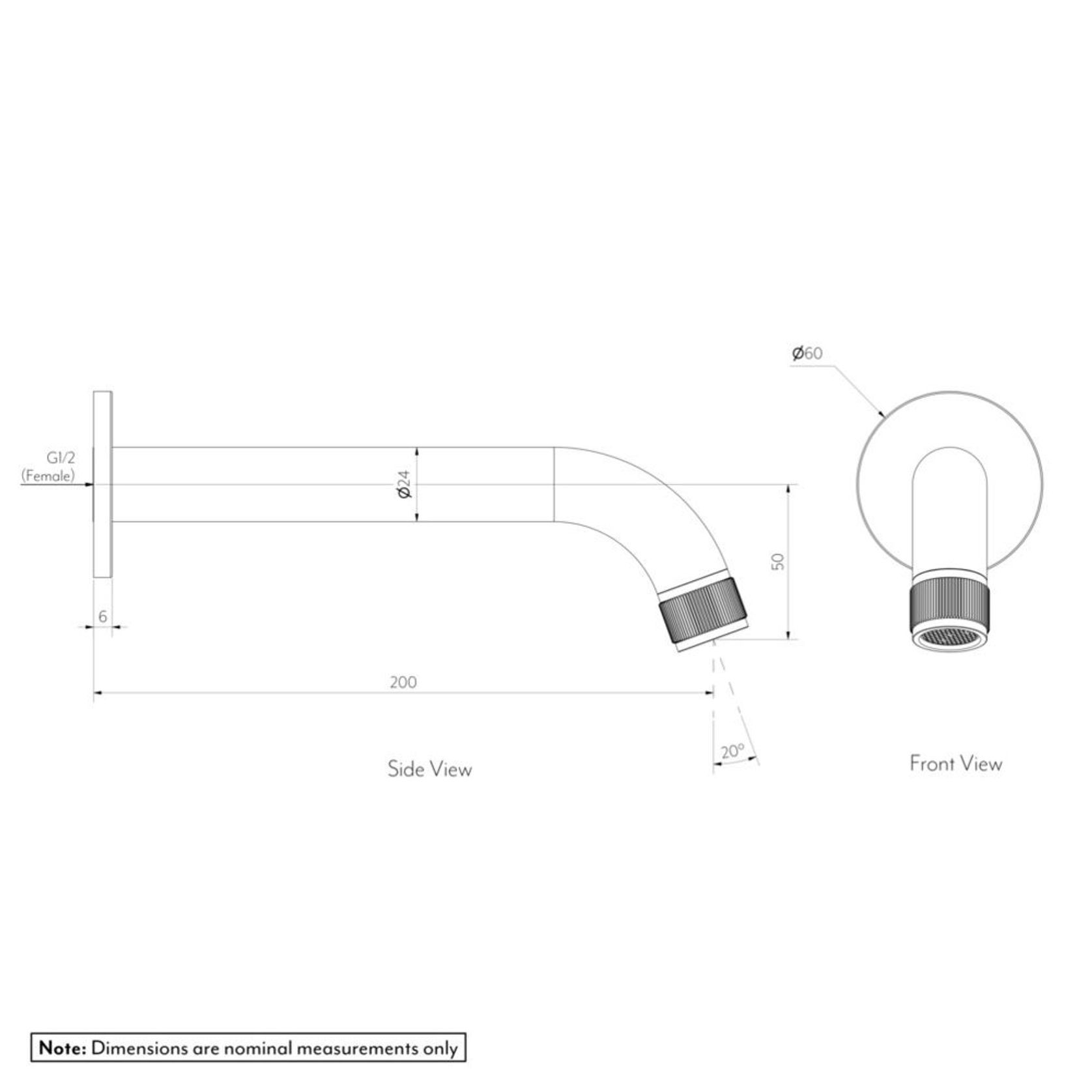 Namika Wall-Mounted Spout gallery detail image