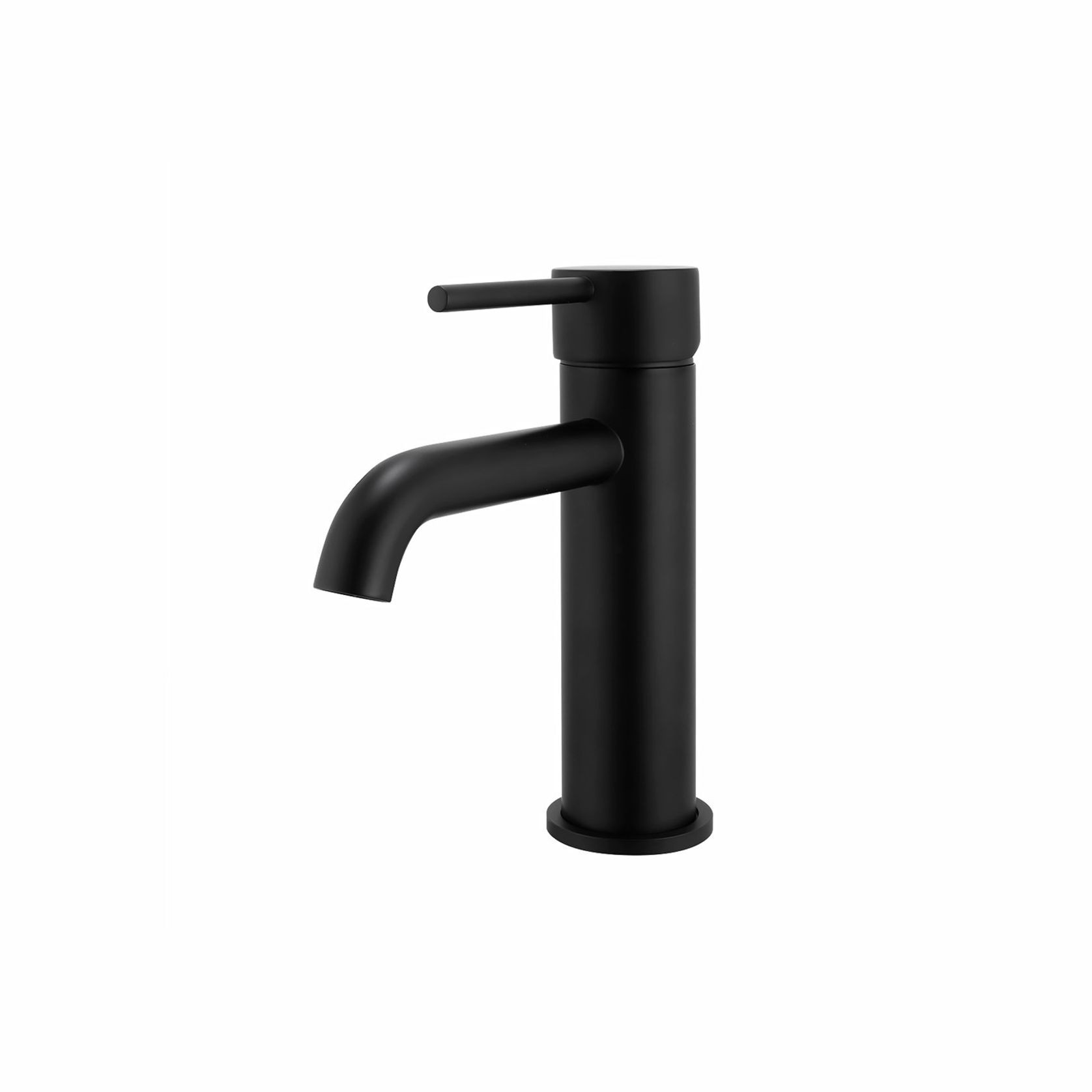 Lucid Pin Basin Mixer Matte Black gallery detail image