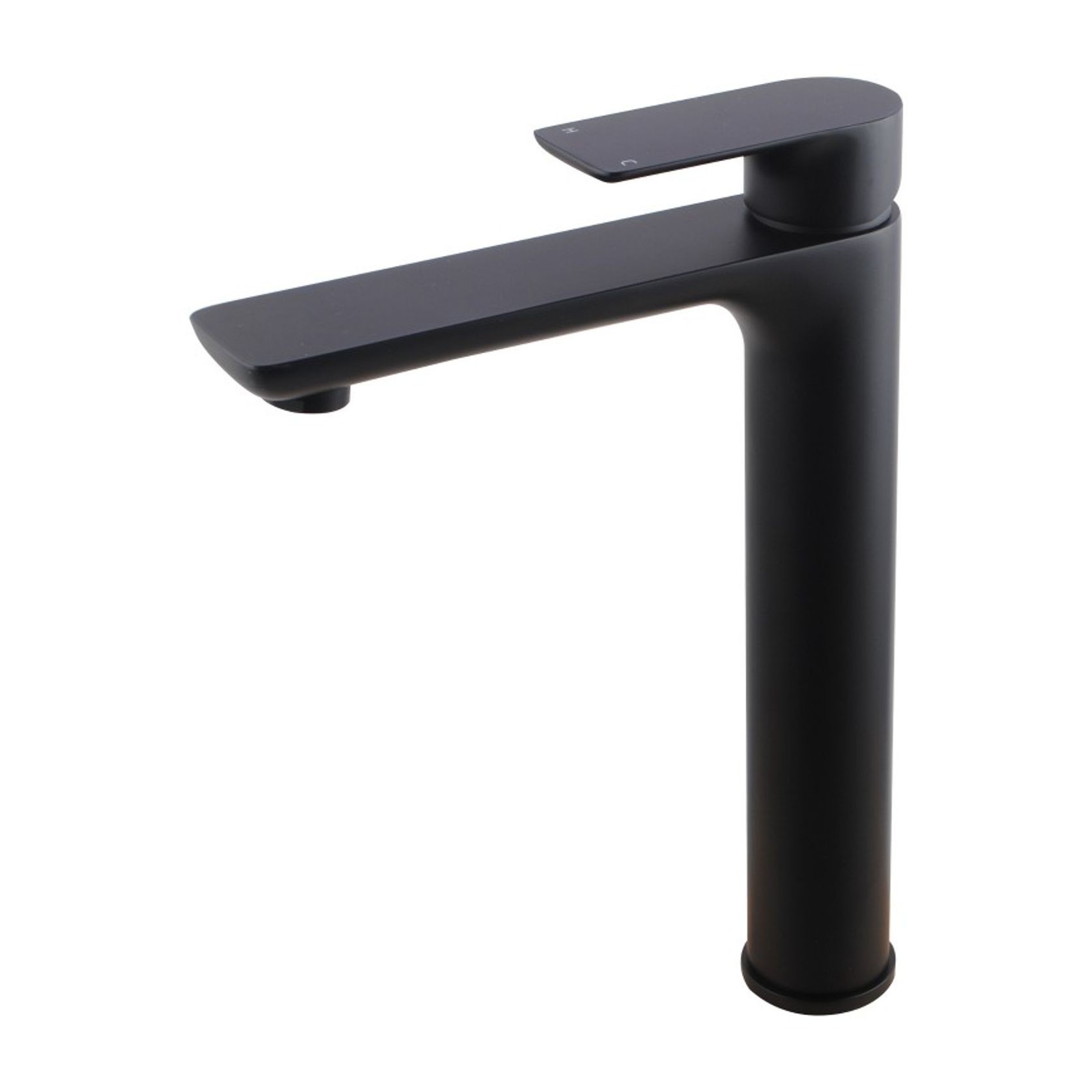 Vog Tall Basin Mixer Matte Black gallery detail image