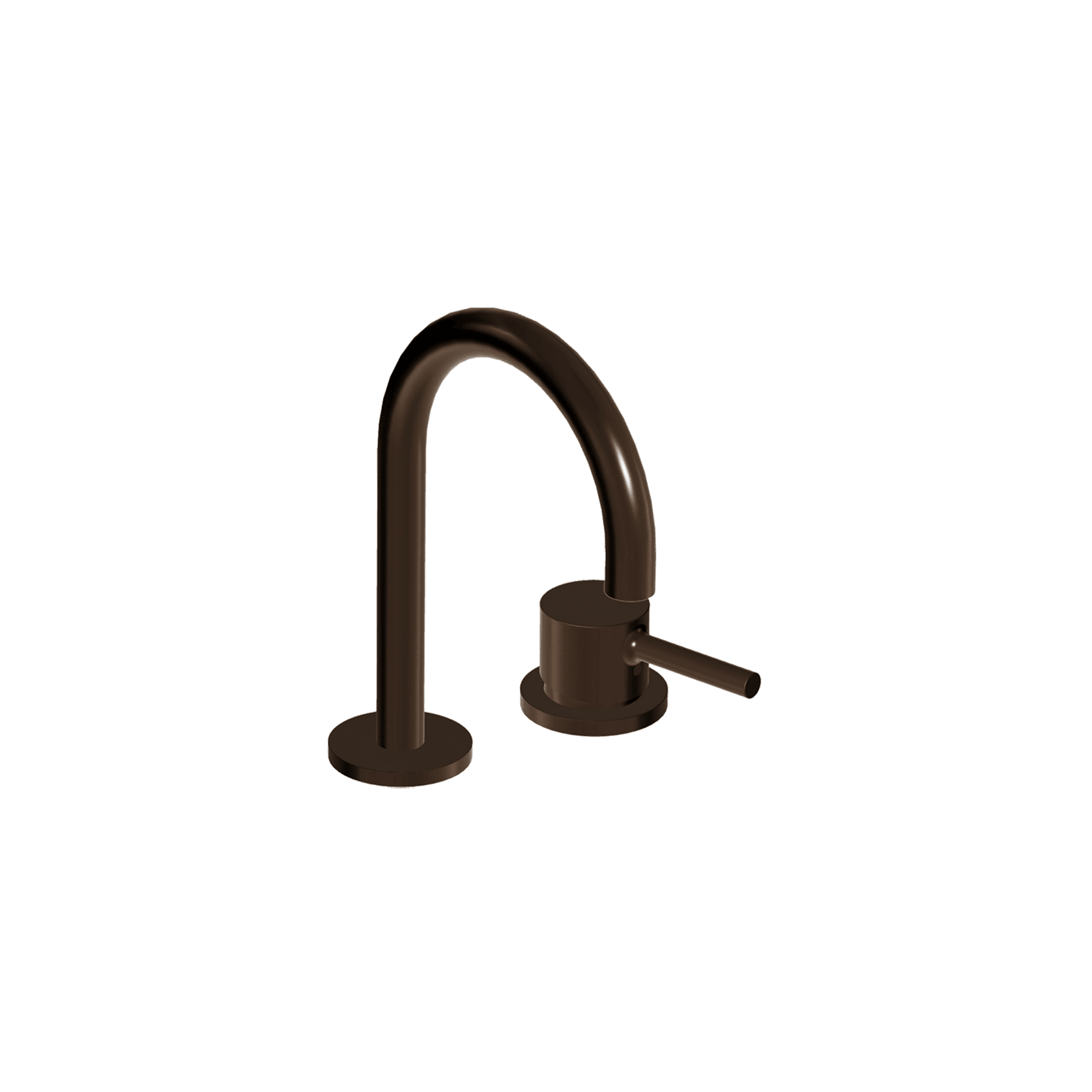 Pan S 2 Tap Hole Goose Neck Basin Mixer gallery detail image