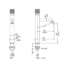 Pettine Extended Height Basin Mixer gallery detail image