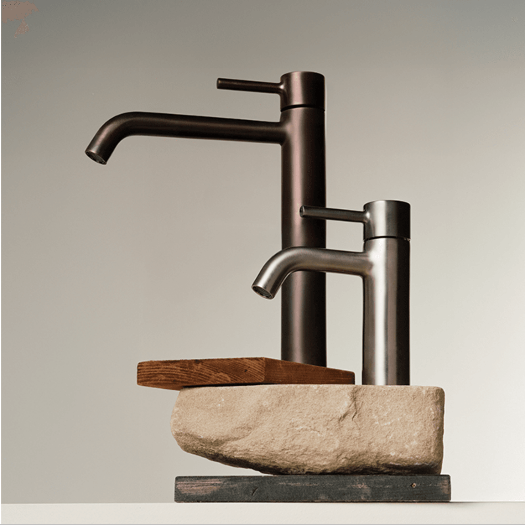 Pan S Extended Spout Basin Mixer gallery detail image