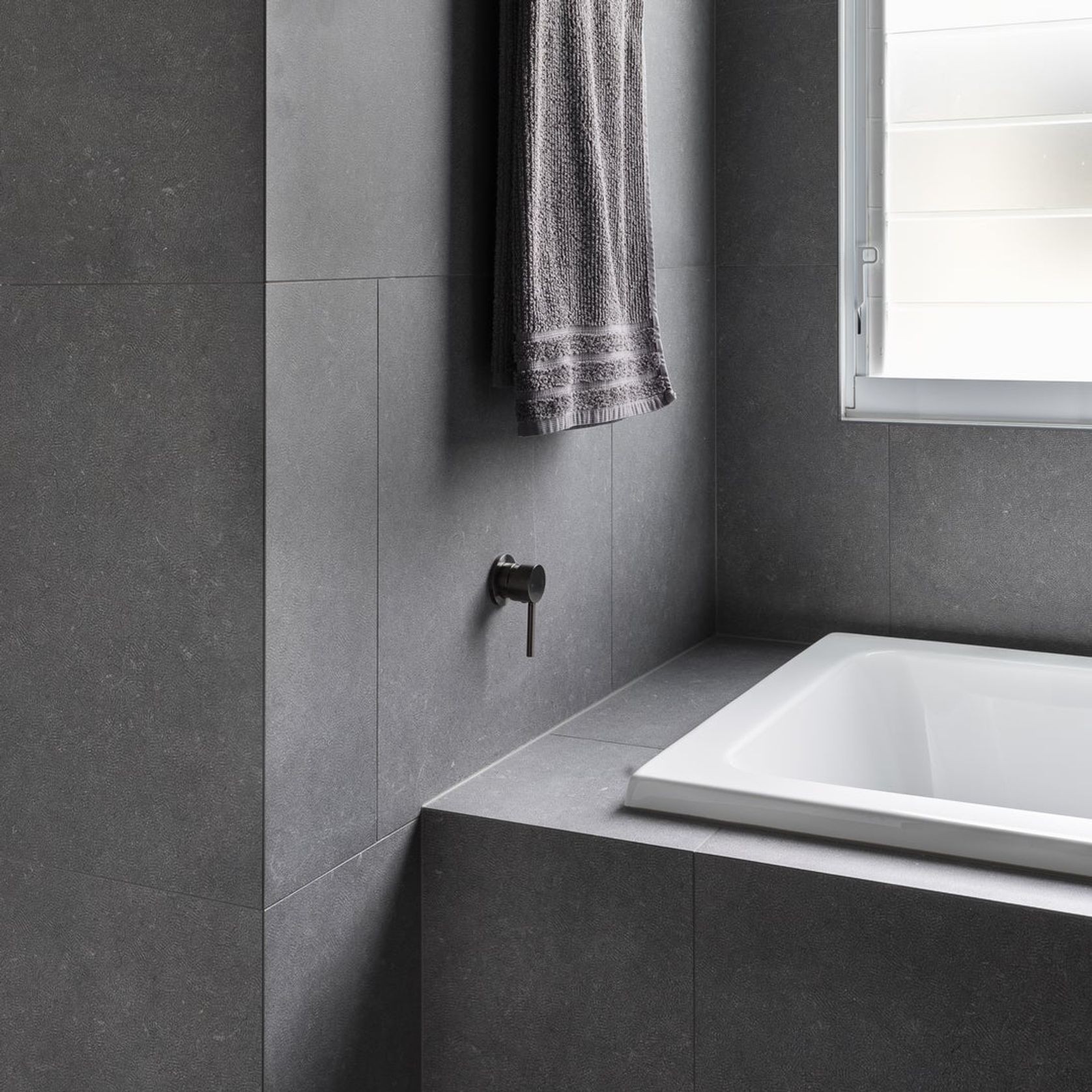 Elysian - Minimal Mixer - Brushed Gunmetal gallery detail image