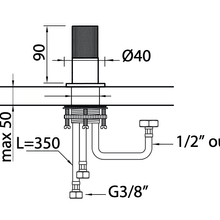 Antonio Frattini R239 Control & R2B1 Tap Set gallery detail image