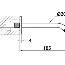 Antonio Frattini R276 Wall Spout gallery detail image