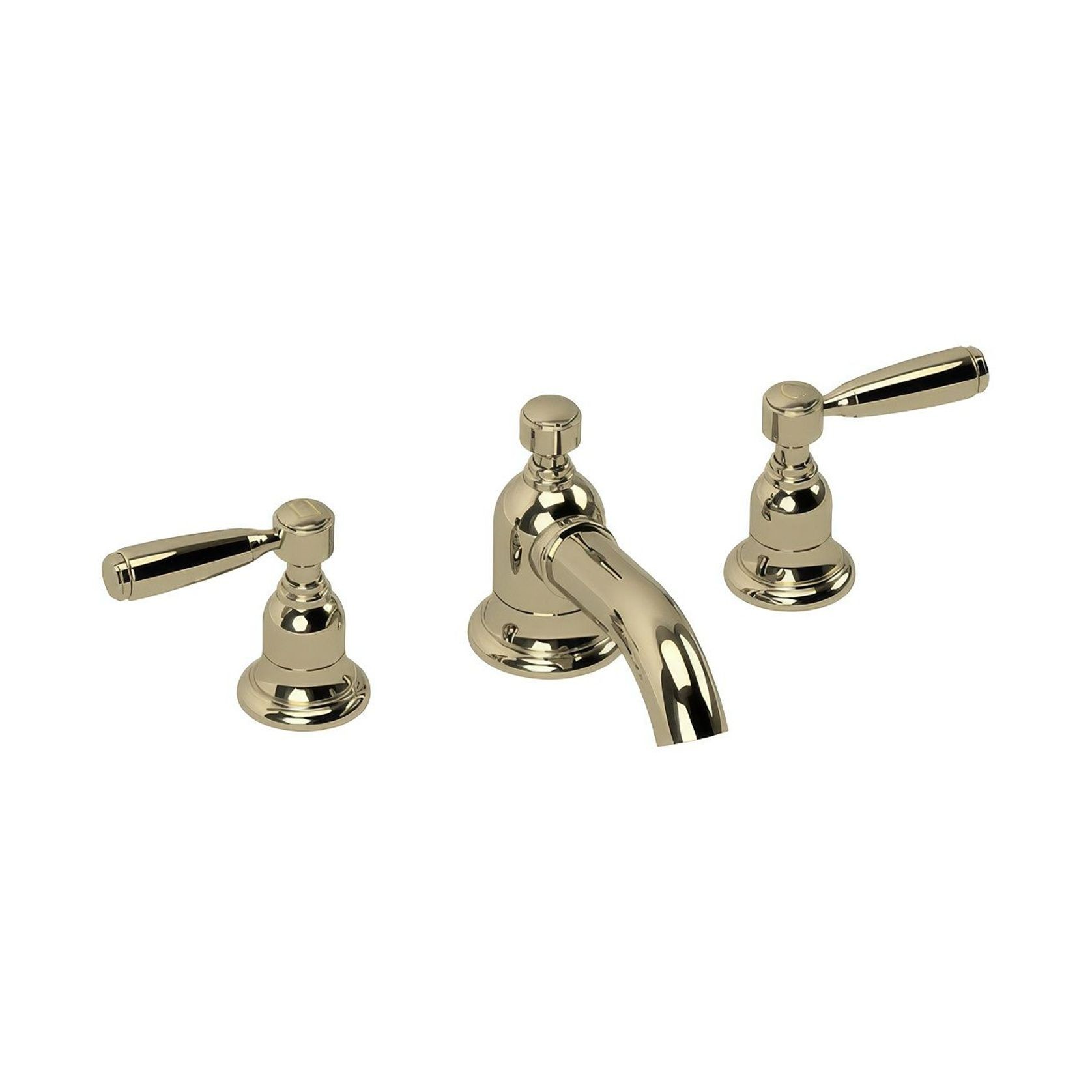 Fairfield - Metal lever basin tap with low spout gallery detail image