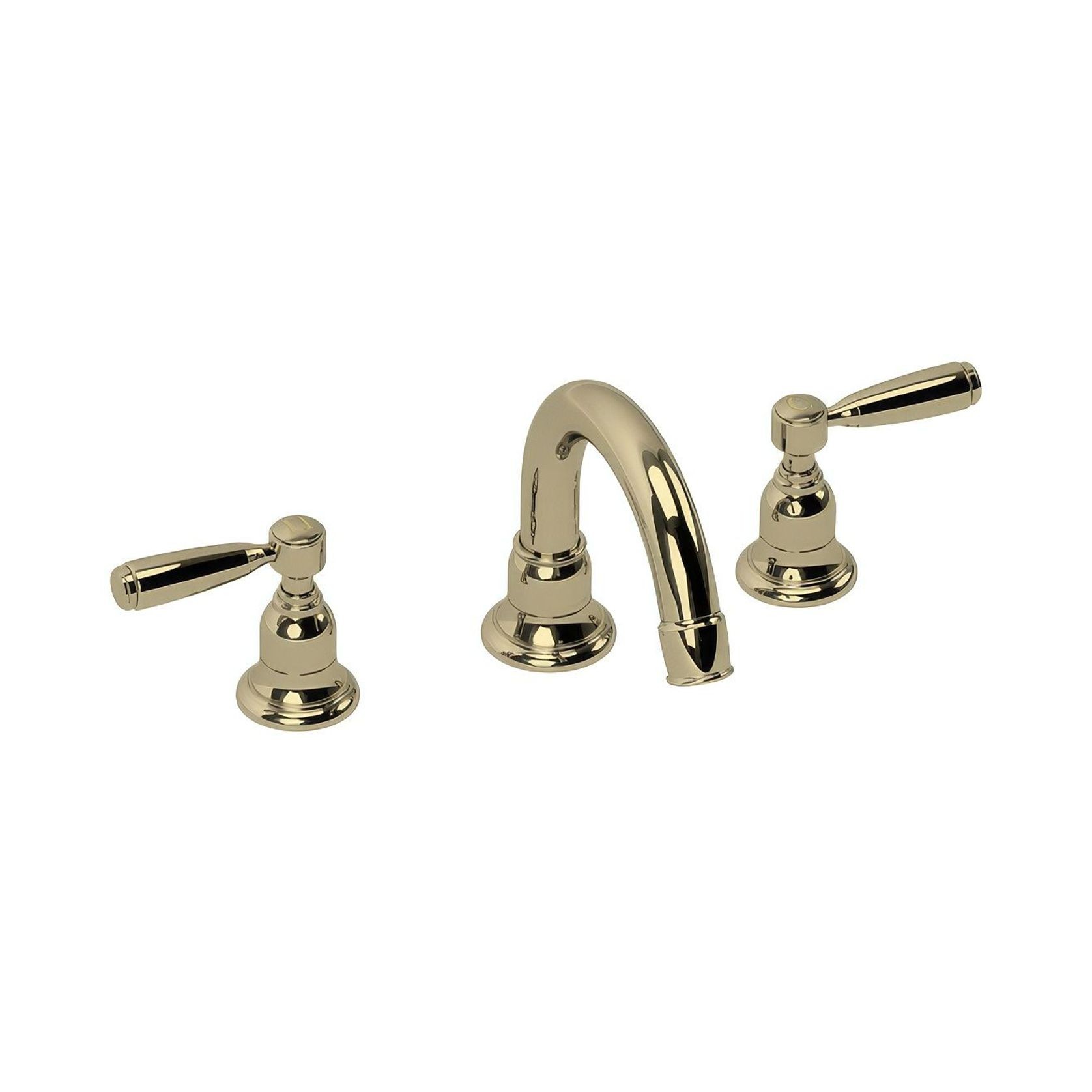 Fairfield - Metal lever basin tap with high spout gallery detail image