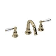 Fairfield - Crystal lever basin tap with high spout gallery detail image