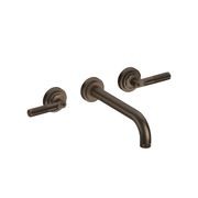 Industrial Wall Mounted Basin Tap with Levers gallery detail image