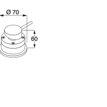 Minimal Top-mounted Mixer For Washbasin gallery detail image