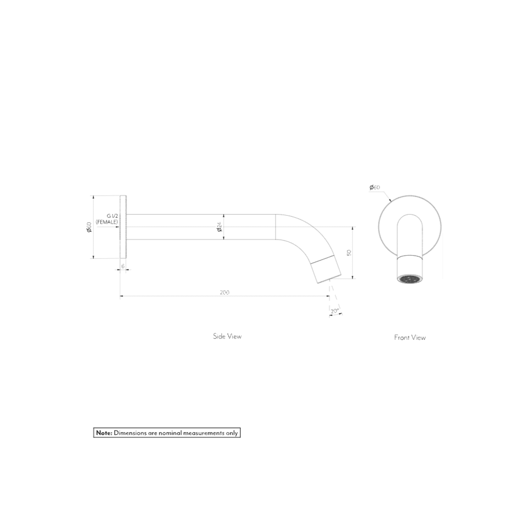 Wall Mounted Spout gallery detail image