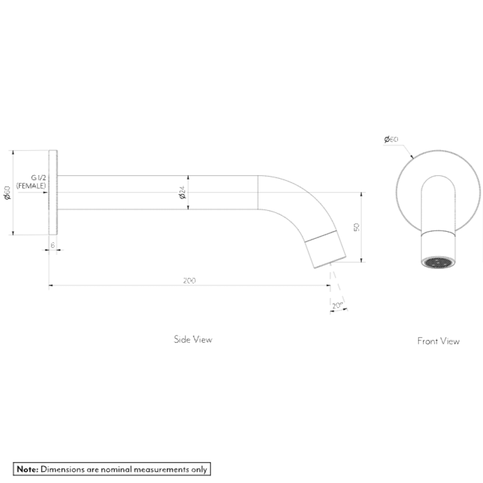 Wall Mounted Spout gallery detail image