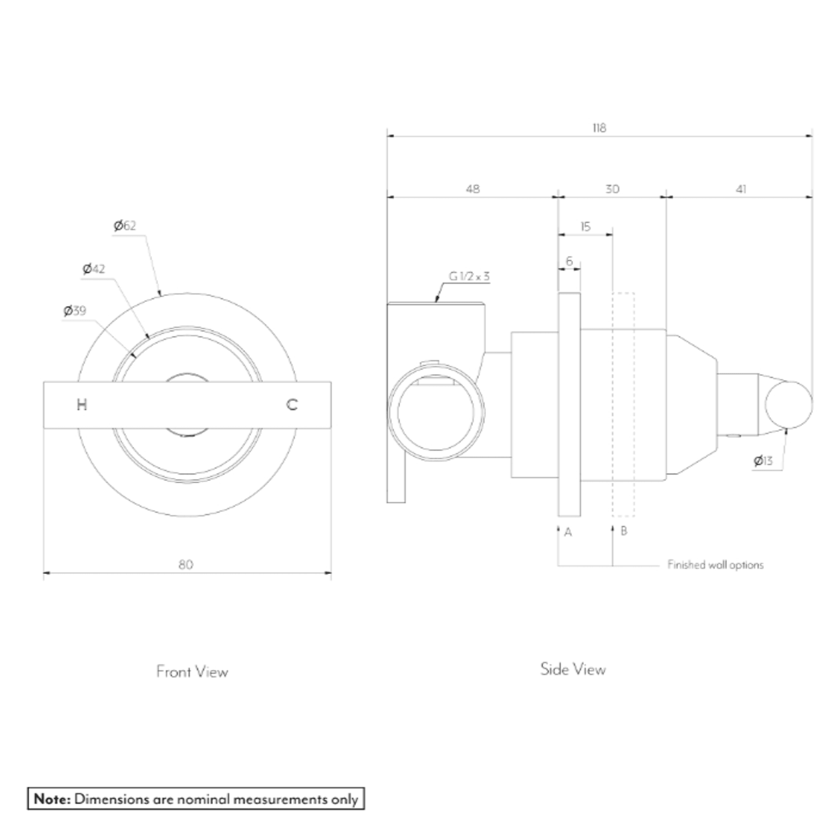 Barre Progressive Single Mixer gallery detail image