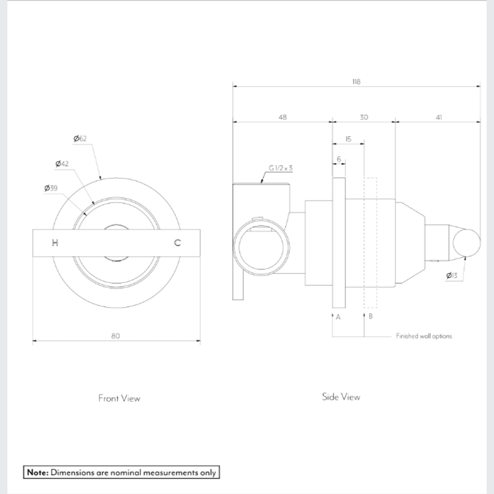Barre Progressive Single Mixer gallery detail image