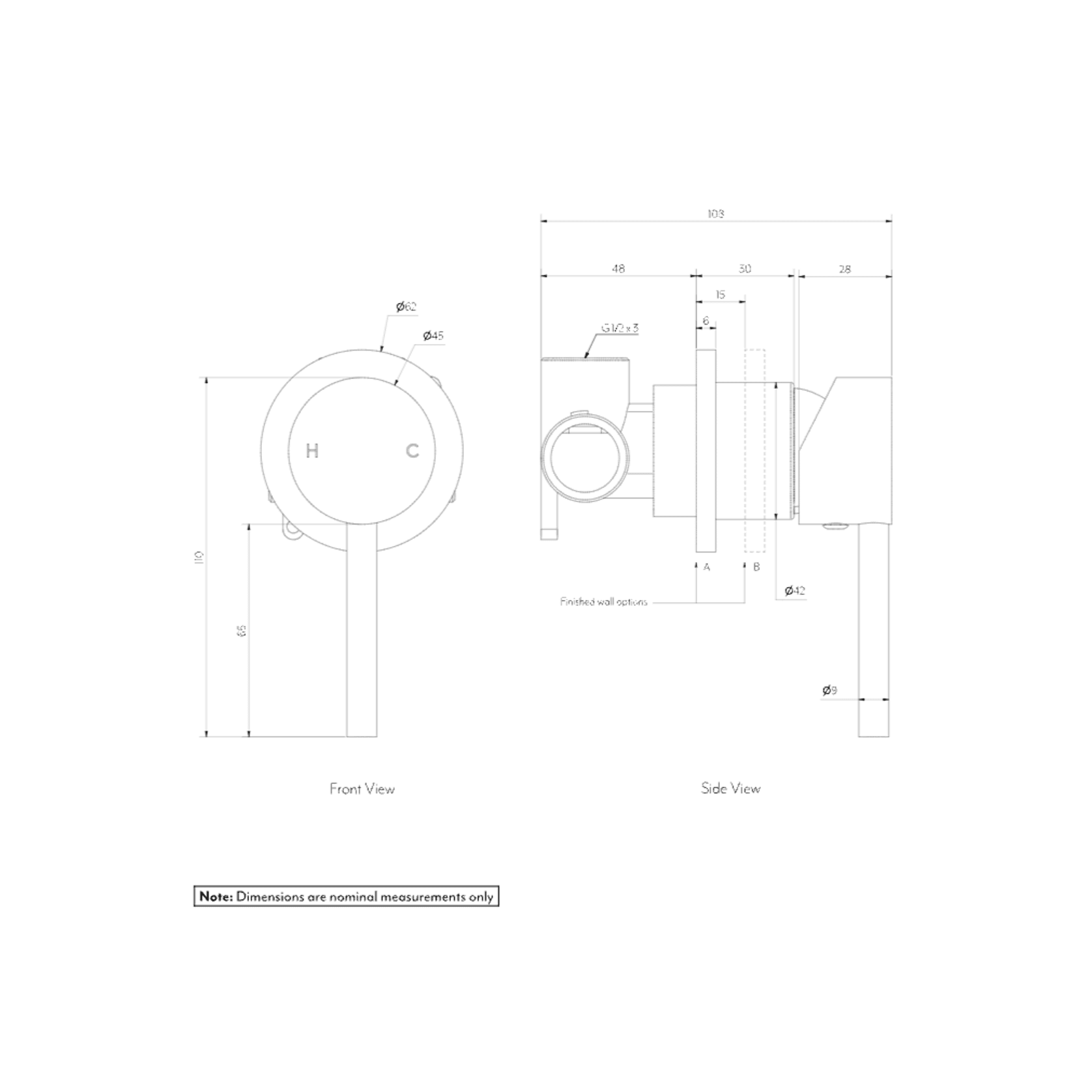 Elysian Minimal Mixer gallery detail image