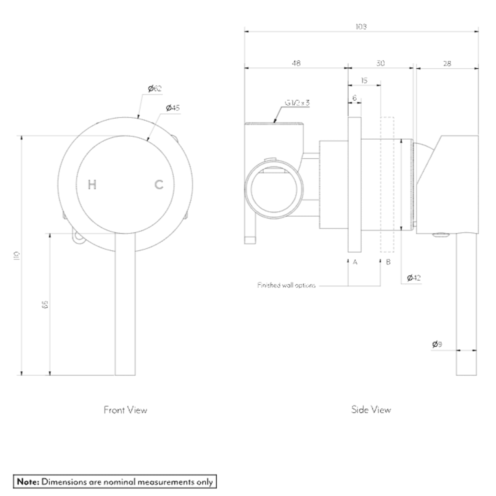 Elysian Minimal Mixer gallery detail image