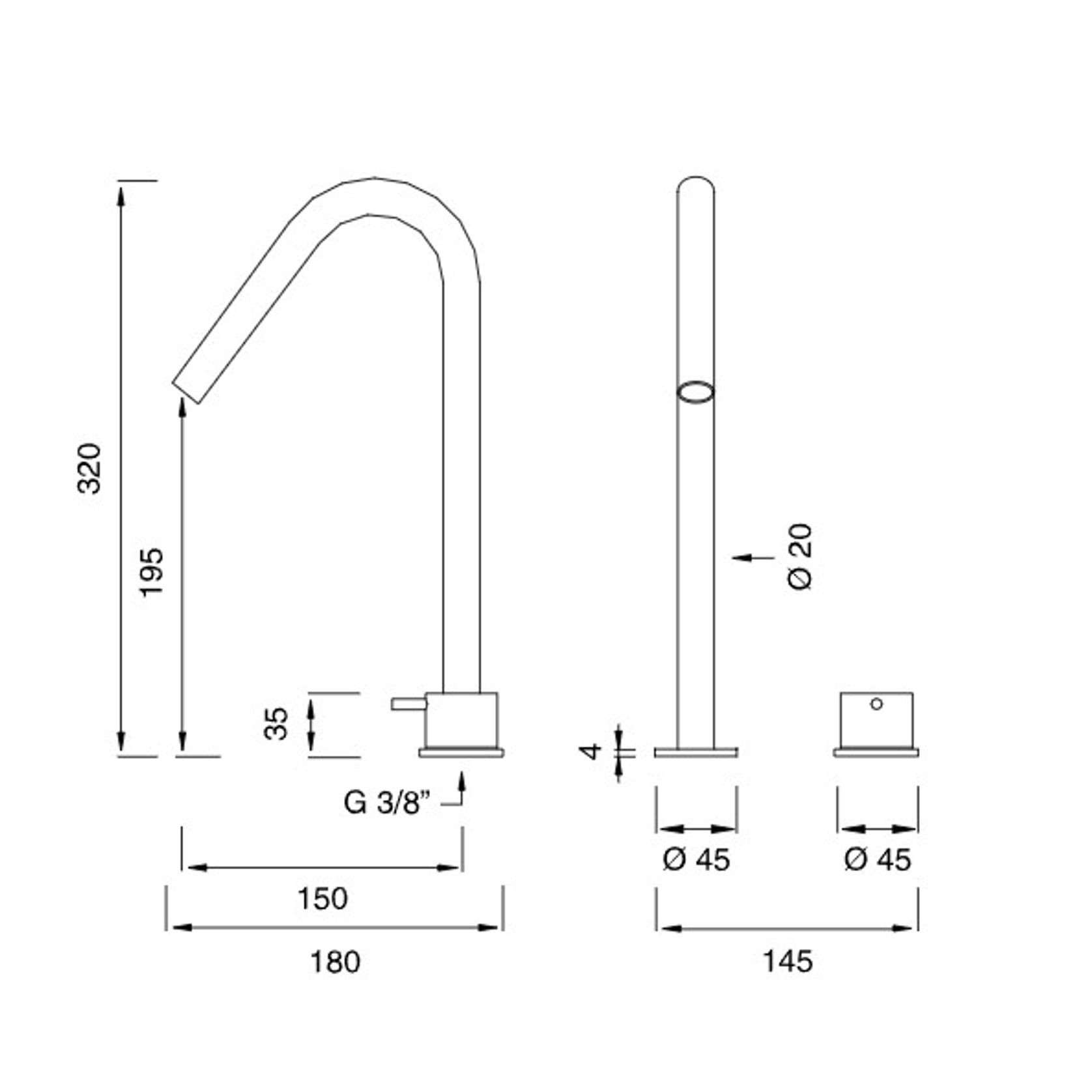 GRADI 2 Hole Progressive Mixer by CEA gallery detail image