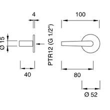 FLAG Wall Mounted Progressive Mixer by CEA gallery detail image