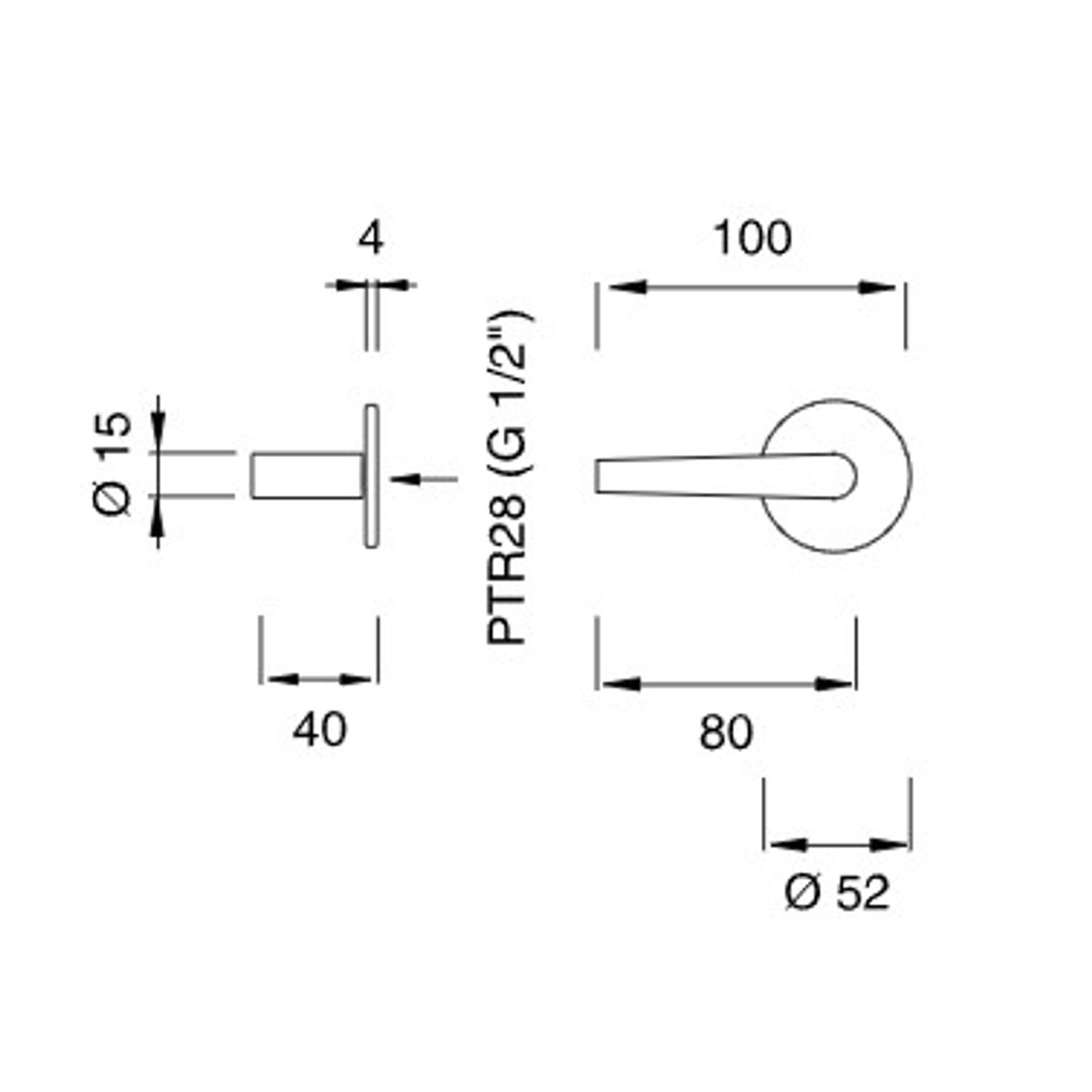 FLAG Wall Mounted 2/3 Way Dual Mixer by CEA gallery detail image