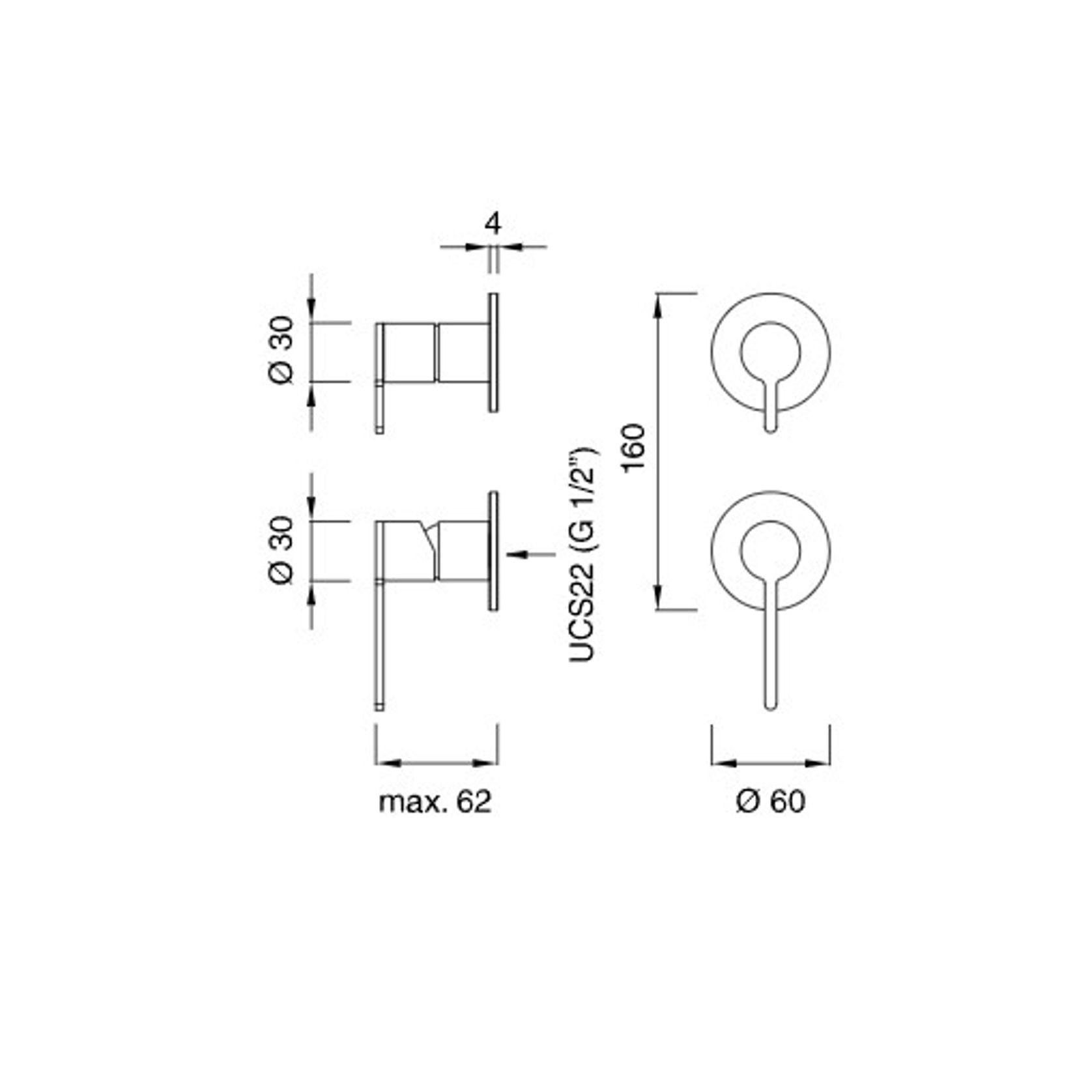 INNOVO Shower Mixer Set by CEA gallery detail image