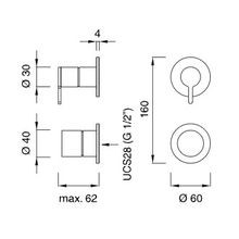 CEA INNOVO Thermostatic Shower Mixer gallery detail image