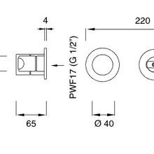 LUTEZIA PLUS Free Standing Set 2 Mixers by CEA gallery detail image