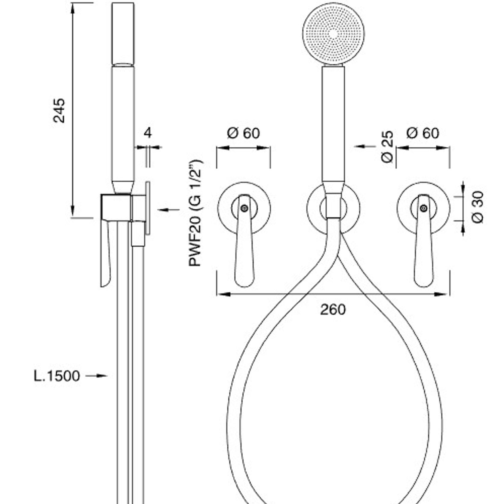 LUTEZIA PLUS Wall Mounted 2 Set by CEA gallery detail image