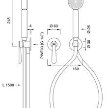 LUTEZIA PLUS Wall Mounted Set by CEA gallery detail image