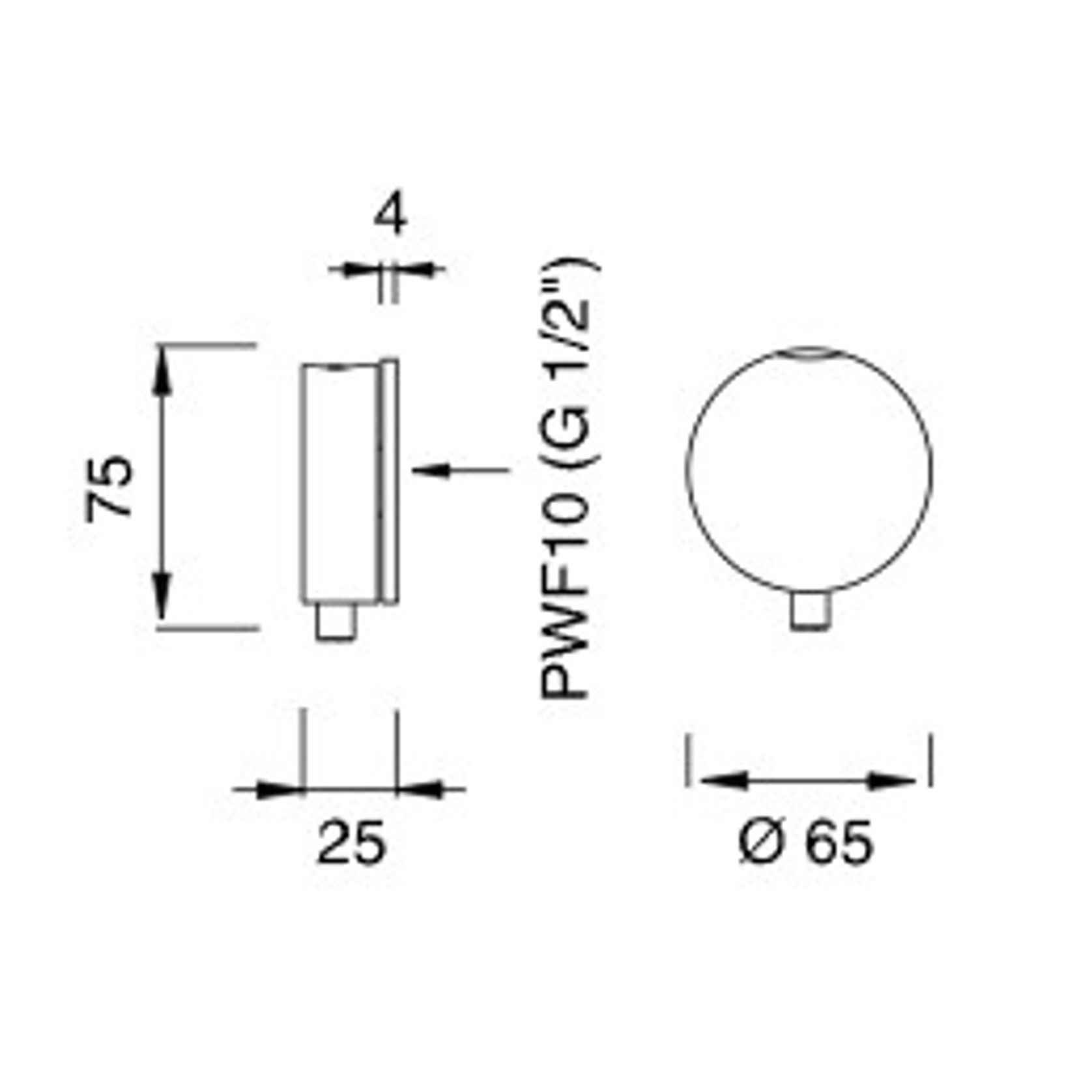 GIOTTO PLUS Remote Wall Mounted Mixer by CEA gallery detail image