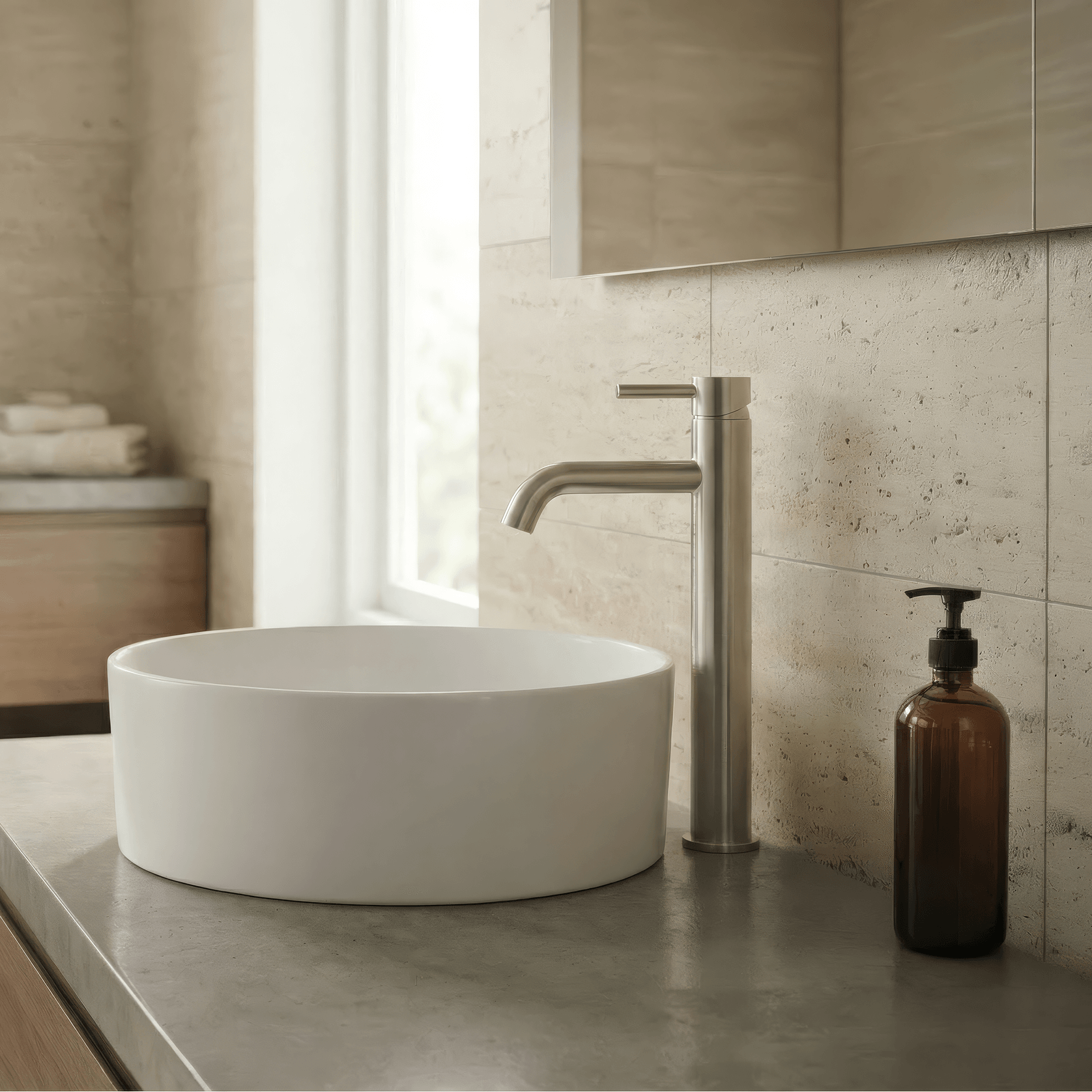 Storm High Rise Basin Mixer gallery detail image