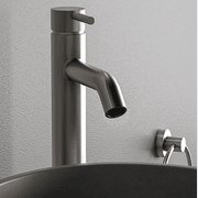 Uno Etch Extended Height Basin Mixer gallery detail image