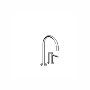 Pan 2 Tap Hole Basin Mixer High Spout gallery detail image