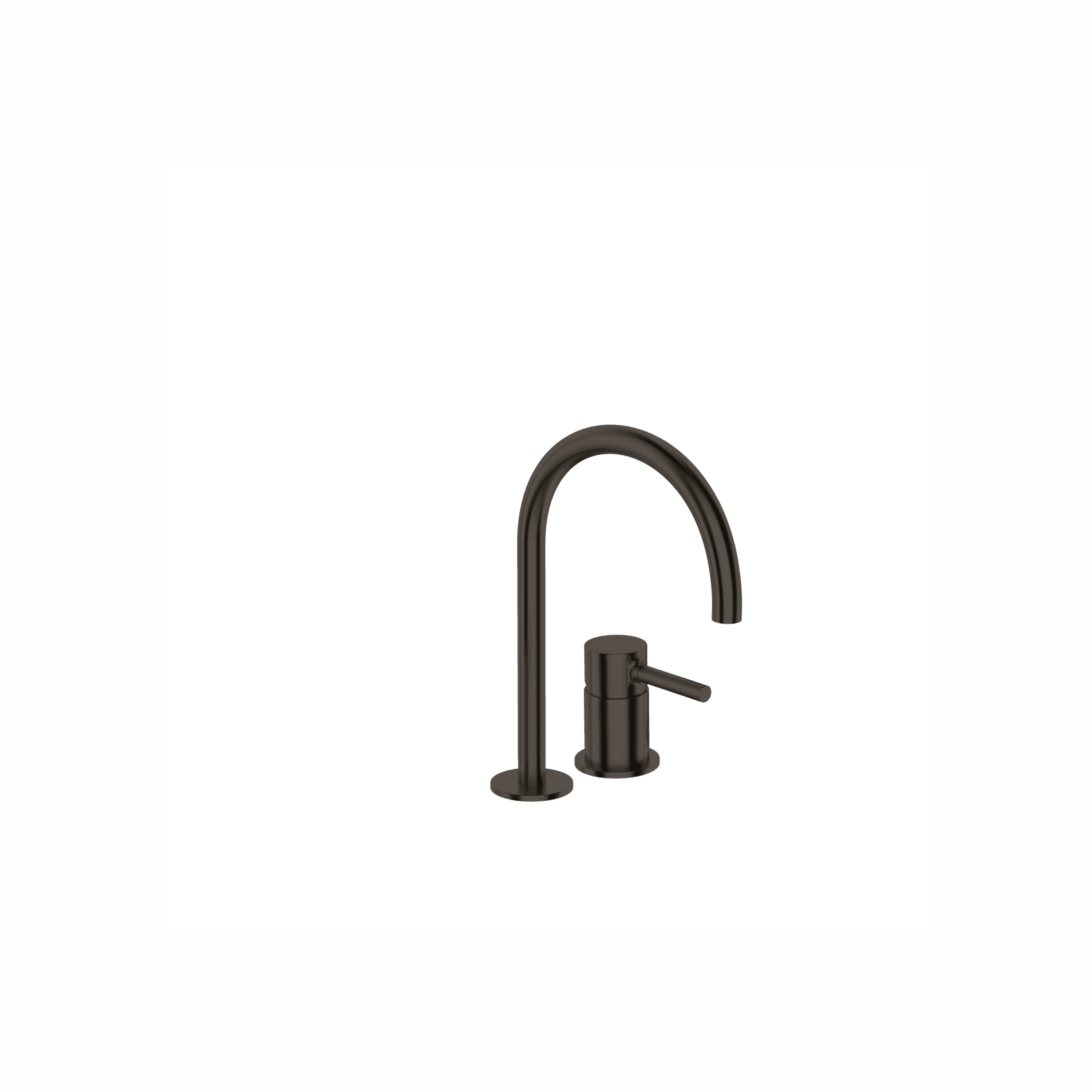 Pan 2 Tap Hole Basin Mixer High Spout gallery detail image