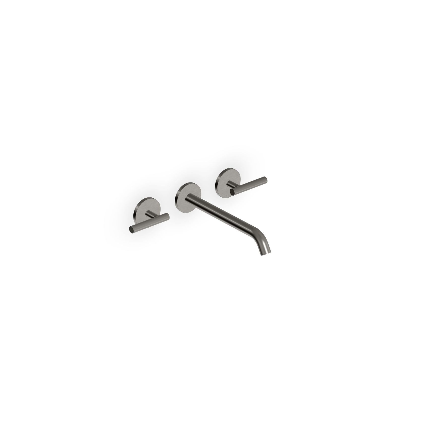 Pan S 3 Tap Hole Wall Mounted Basin Mixer 220mm gallery detail image