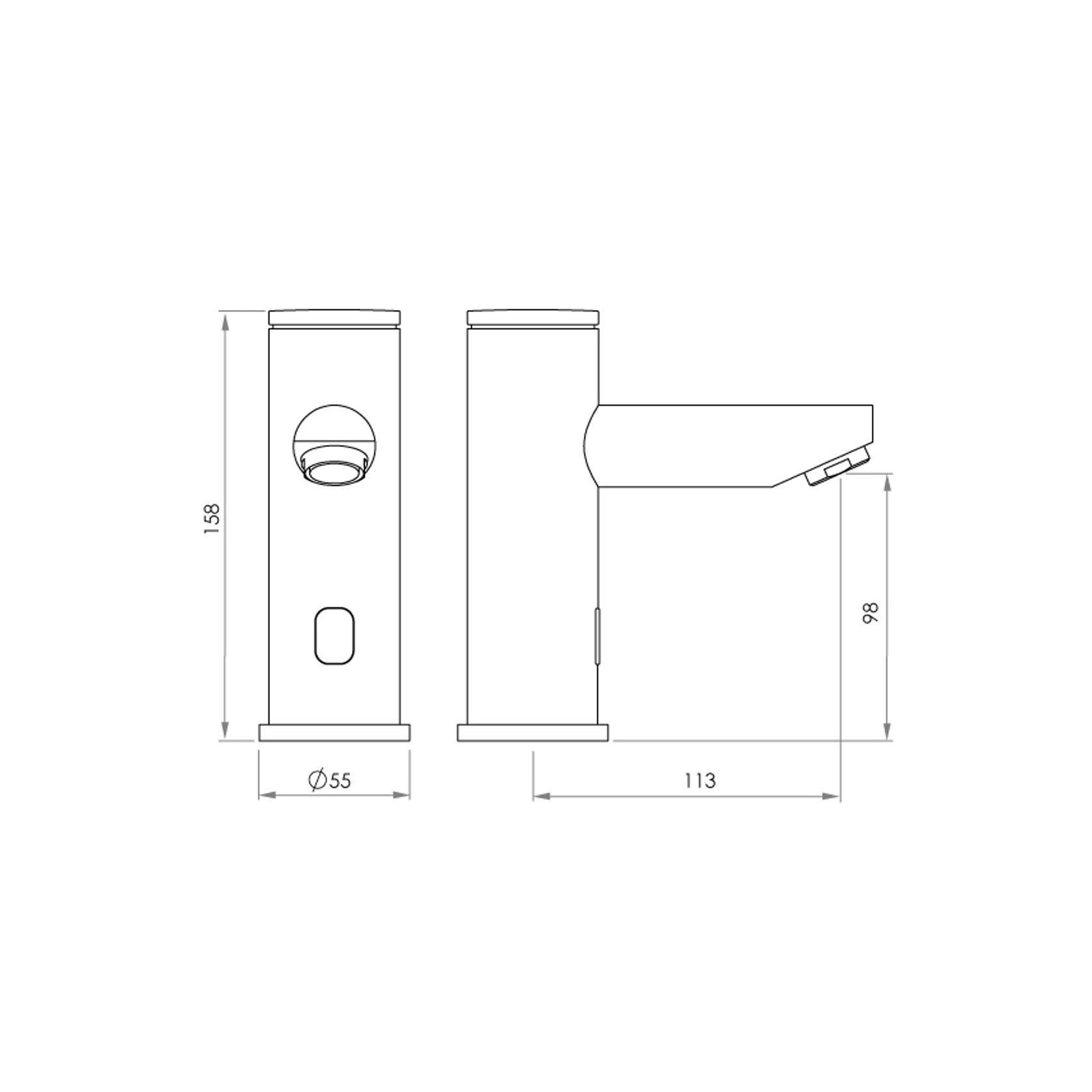 Pillar Standard Sensor Tap gallery detail image