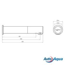 AutoAqua – S38 Wall Sensor Tap gallery detail image