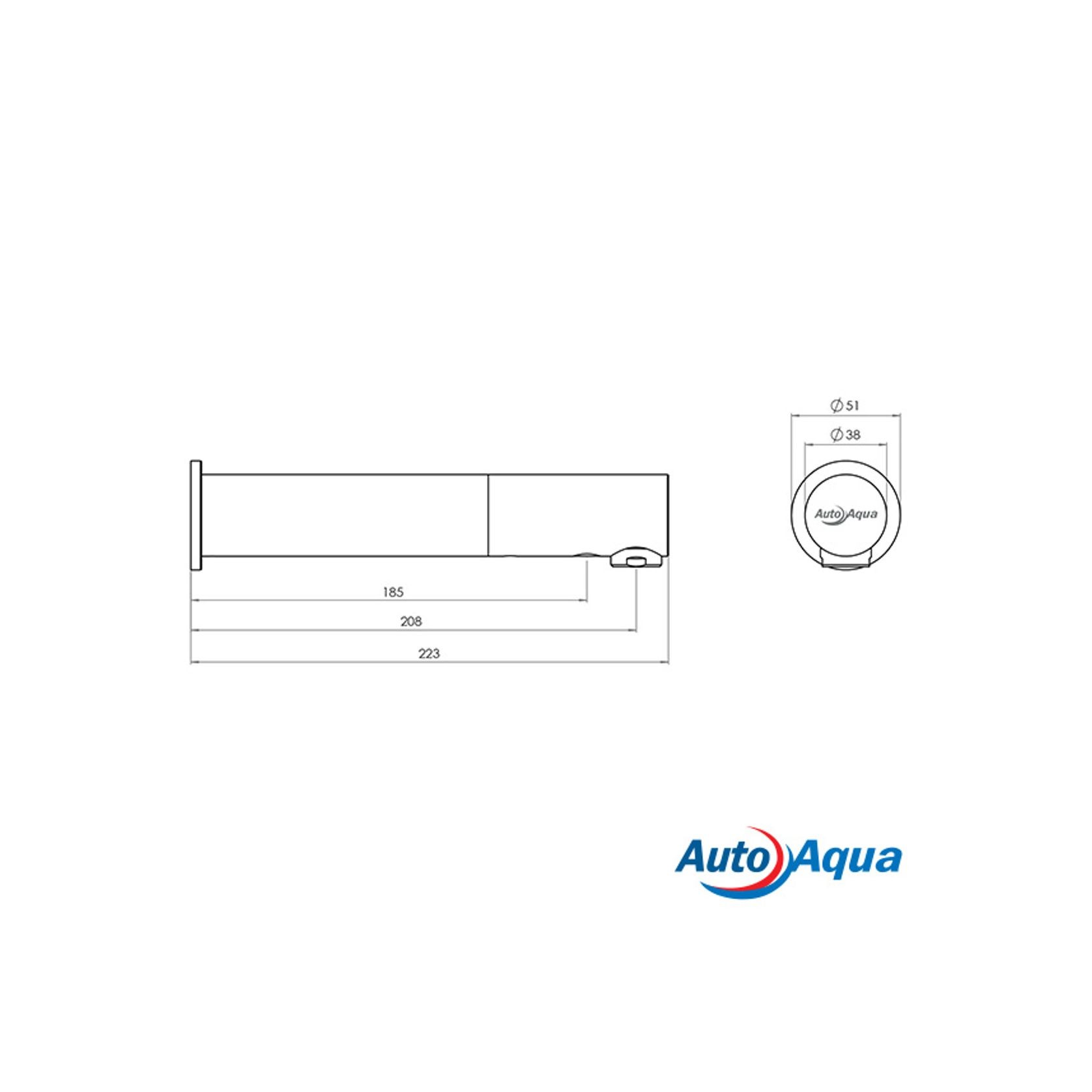 AutoAqua – S38 Wall Sensor Tap gallery detail image