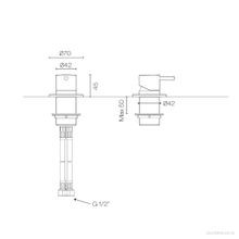 Buddy X Deck Mount Mixer gallery detail image