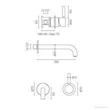 Buddy Pro Wall Mount Mixer gallery detail image